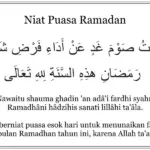 Niat Puasa Ramadan: Kunci Kekhusyukan dan Keabsahan Ibadah