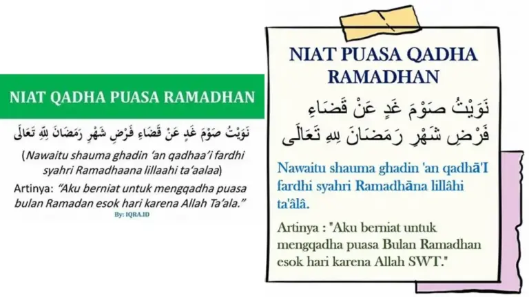 Panduan Lengkap Niat Puasa Qadha Ramadhan: Arab, Latin, dan Artinya